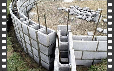 Bloco de concreto estrutural 19×19×39