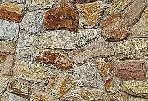 Revestimento de parede com pedra madeira