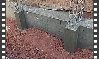 Reaterro manual de valas com compactação em camadas